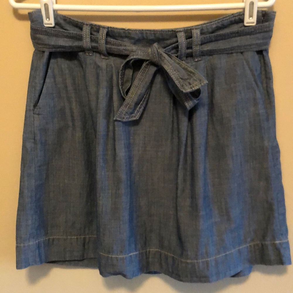 Chambray Skirt